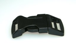 Bild von Gebogener Steckschließer für 20mm breites Gurtband - 1 Stück