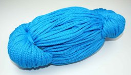 Bild von 2mm starke Polyesterschnur - 100m Länge - Farbe: blau