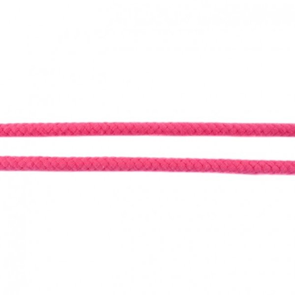 Bild von 5m Baumwollkordel - 8mm dick - Farbe: Pink