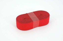 Bild von Gummiband - 20mm breit - Farbe: rot - 2m Rolle