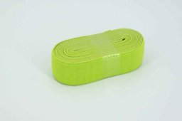 Bild von Gummiband - 20mm breit - Farbe: limone - 2m Rolle