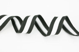 Bild von Elastisches Streifenband - 25mm breit - Dunkelgrau - 3m Länge