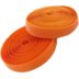 Bild von 4m Klettband (Flausch & Haken), 38mm breit, Farbe: orange - zum Aufnähen
