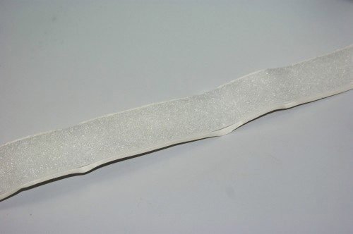 Bild von 25m selbstklebendes Flauschband, 20mm breit, Farbe: weiß