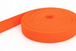 Bild von 50m PP Gurtband - 40mm breit - 1,8mm stark - Orange (UV)