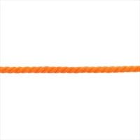 Bild von 3m Baumwollkordel gedreht - 8mm dick - Farbe: Orange