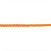 Bild von 3m Baumwollkordel gedreht - 8mm dick - Farbe: Orange