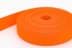 Bild von 10m PP Gurtband - 50mm breit - 1,2mm stark - orange (UV) ABVERKAUF