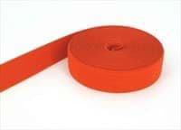 Bild von 50m  Rolle Gummiband - Farbe: orange - 25mm breit