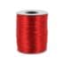 Bild von 100m Rolle Satinkordel -  2mm stark - Farbe: rot