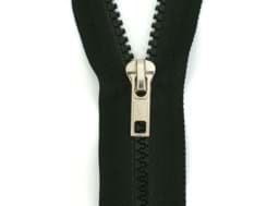 Bild von Zipper für 5mm Profil-Reißverschlüsse - schmale Form-  Farbe: silber - 10 Stück