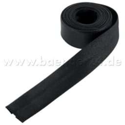 Bild von 20m Einfassband aus Polyester, 16mm breit, Farbe: schwarz