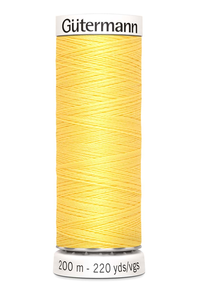 Bild von Gütermann Garne - Allesnäher 200m Spule - Farbe: zitronengelb 852