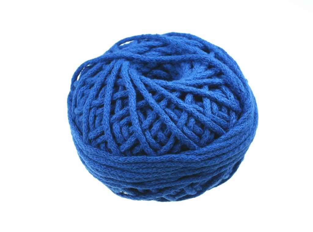 Bild von 50m Baumwollschnur / BW-Kordel - 3mm dick - Farbe: Blau