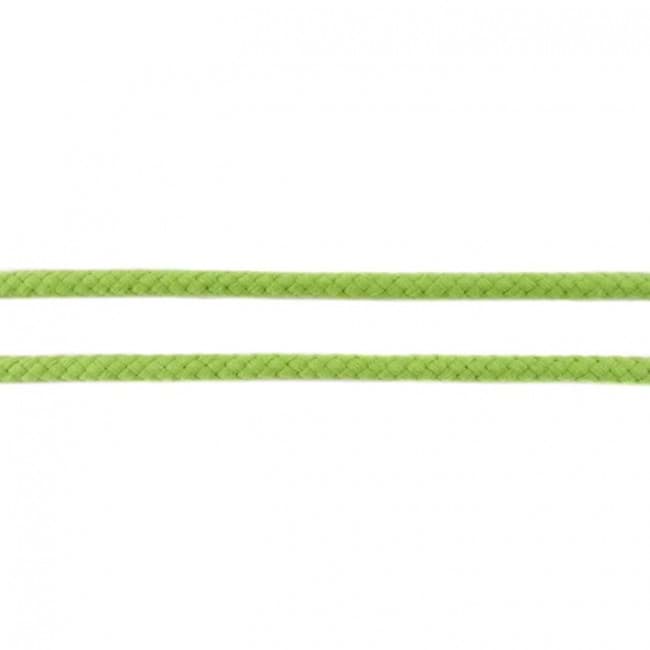 Bild von 5m Baumwollkordel - 8mm dick - Farbe: Lime