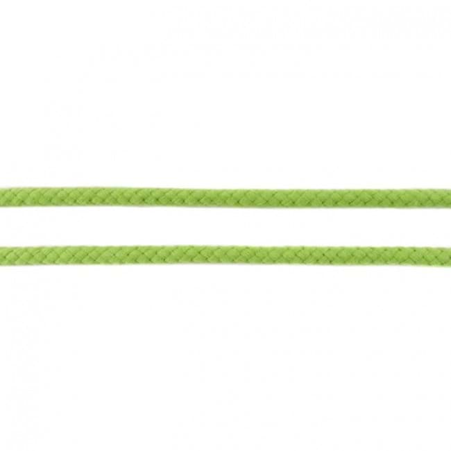 Bild von 5m Baumwollkordel - 8mm dick - Farbe: Lime