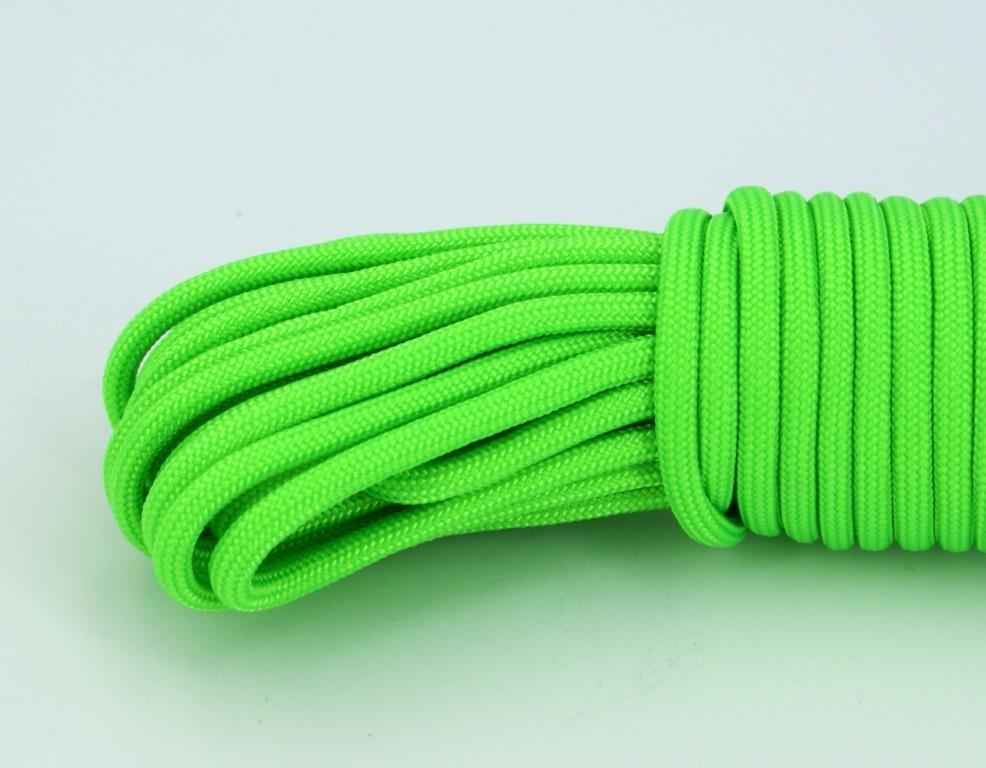 Bild von Paracord 550 Typ III - neongrün 017 - 10 Meter