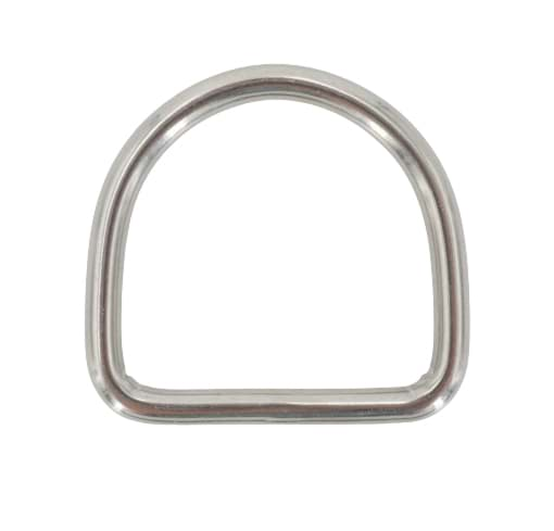 Bild von D-Ring aus V4A Edelstahl - 40 x 37 x  6mm - 1 Stück