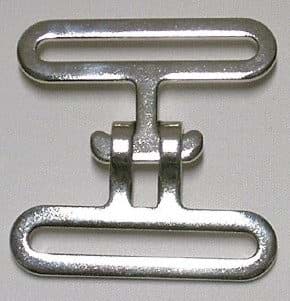 Bild von Deckengurtverschluss aus Stahl, für 50mm breites Gurtband - 2-teilig