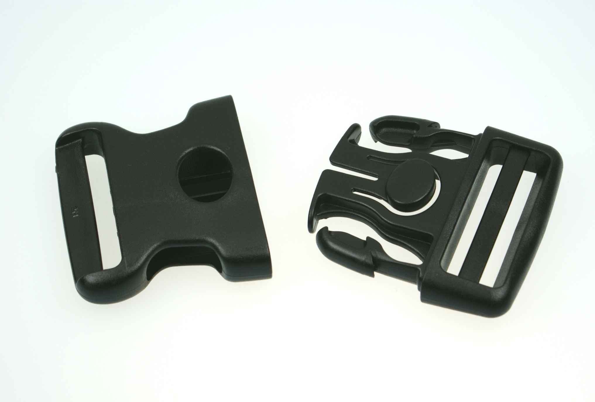 Bild von Sicherheitssteckschließer aus Nylon für 50mm breites Gurtband - 10 Stück