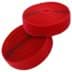 Bild von 25m Klettband (Flausch & Haken), 20mm breit, Farbe: rot - zum Aufnähen