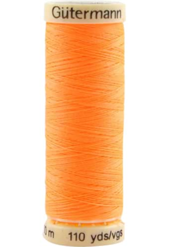 Bild von Gütermann Garn - Allesnäher NEON 100m Spule - Farbe: neonorange 3871