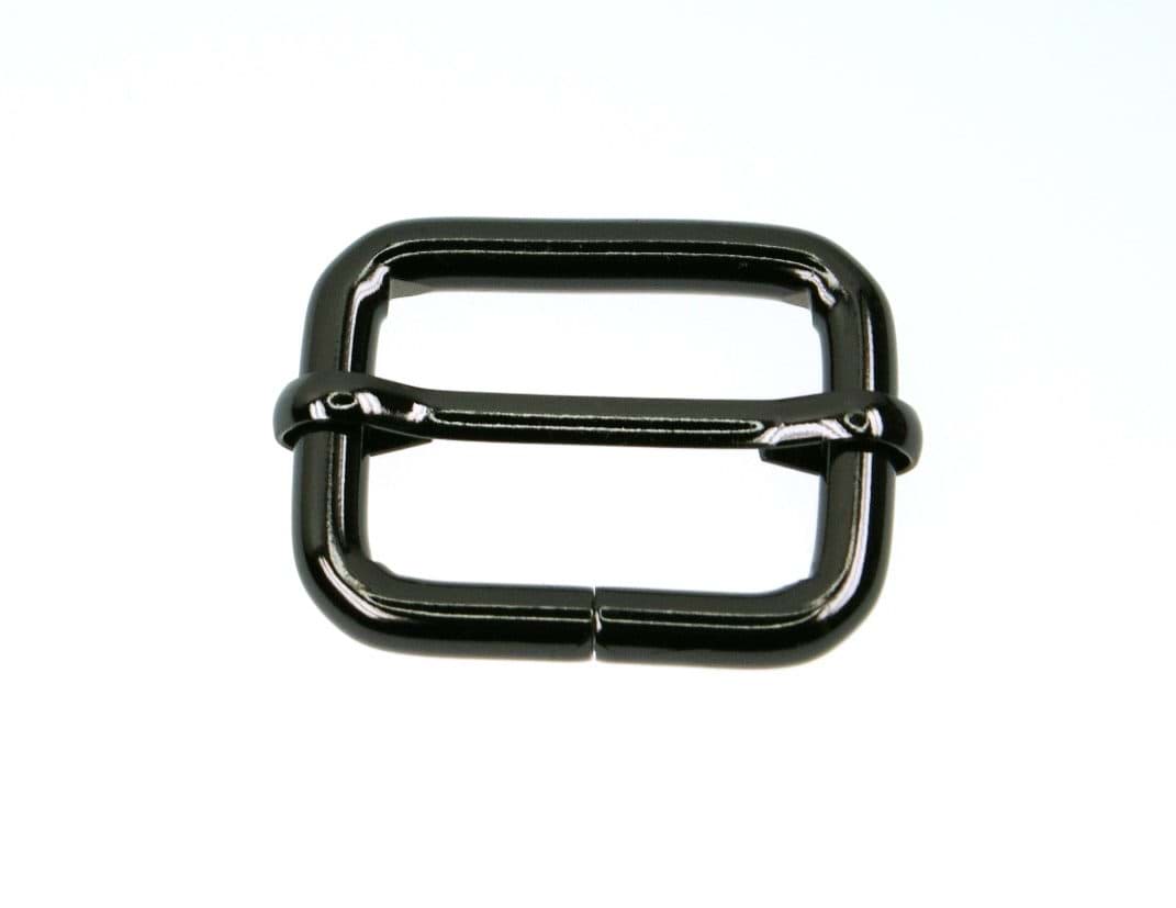 Bild von Regulator / Schieber aus Stahl - anthrazit - 28 x 20 x 6mm  - 1 Stück *ABVERKAUF*