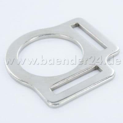 Bild von Halfterring aus Stahl für 25mm breites Gurtband - 1 Stück