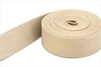 Bild von 5m Gürtelband / Taschenband - 20mm breit - Farbe: natur hell meliert