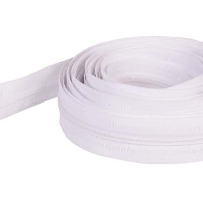 Bild von 5m Reißverschluss, 5mm Schiene, Farbe: Weiß