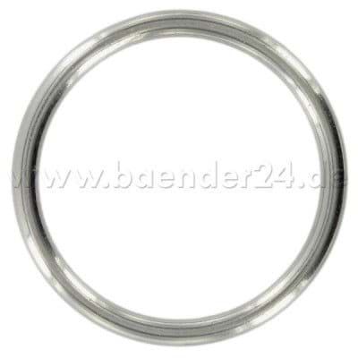 Bild von 30mm Rundring (Innenmaß) aus V4A Edelstahl, geschweisst - 1 Stück