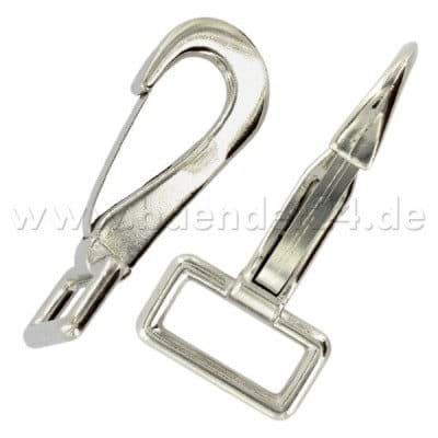 Bild von Blattfederhaken aus Zinkdruckguss, für 20mm Gurtband