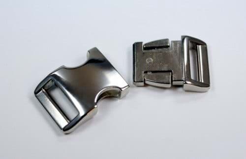 Bild von *B-Ware* Steckschließer aus Alu für 25mm breites Gurtband