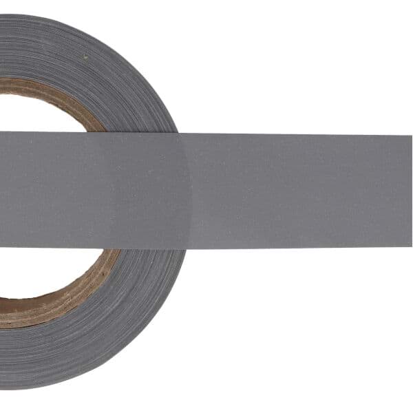 Bild von 50m Reflektierendes Band / Reflektorband 40mm breit - silber - zum Aufnähen