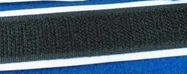Bild von 25m Selbstklebendes Hakenband - 50mm breit - schwarz