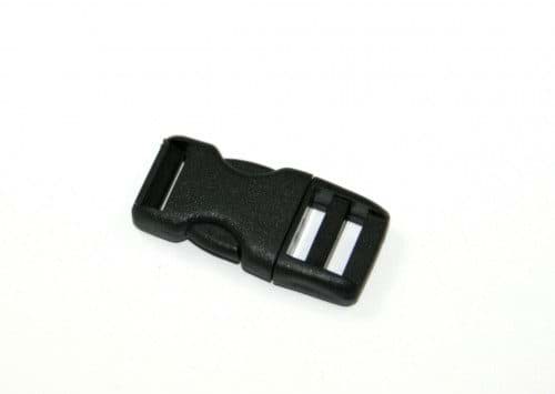 Bild von 10 Steckschließer für Gurtband 10mm breit - einseitig regulierbar