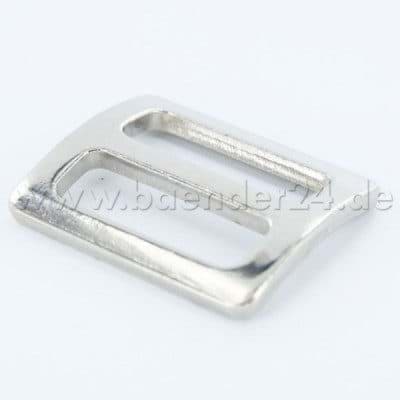 Bild von 50 Regulatoren aus Stahl, vernickelt, für 20mm Gurtband