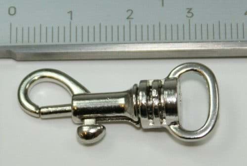 Bild von Bolzenkarabiner - 34 x 10mm - für 10mm Gurtband - 1 Stück