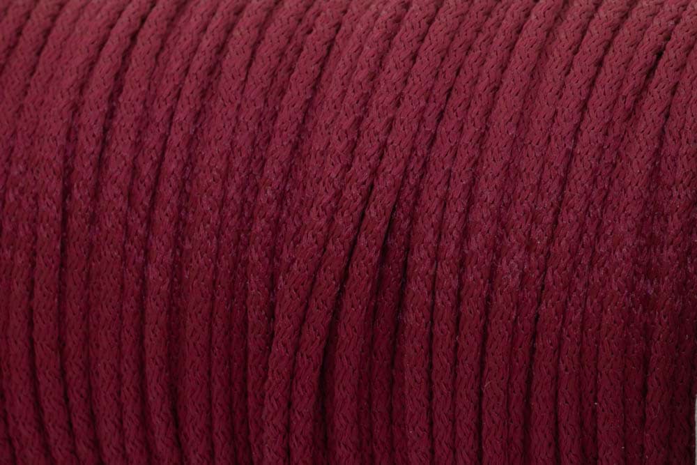 Bild von 10m PP-Schnur - 5mm stark - Farbe: bordeaux (UV) *ABVERKAUF*