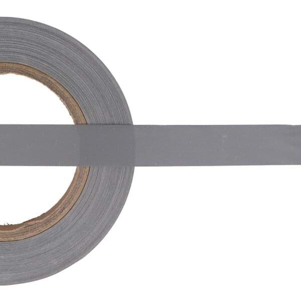 Bild von 5m Reflektierendes Band / Reflektorband 20mm breit - silber - zum Aufnähen