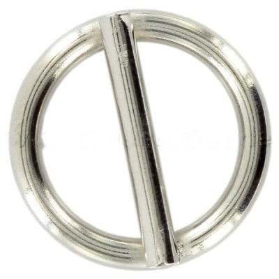 Bild von 25mm Stegring (Innenmaß) - geschweißt aus Stahl - vernickelt - 10 Stück