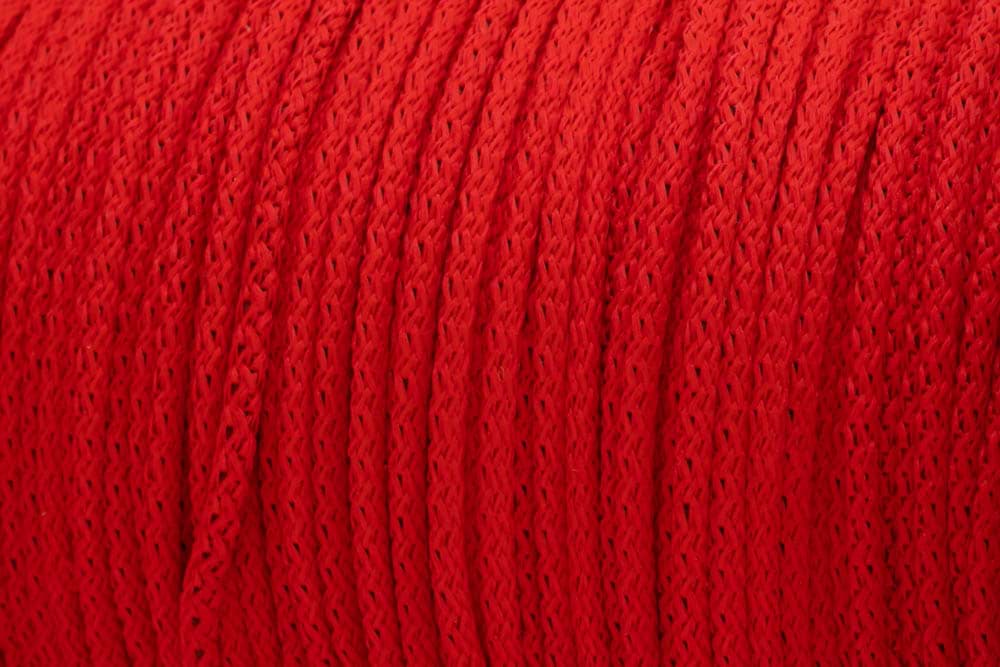 Bild von 50m PP-Schnur - 5mm stark - Farbe: Rot (UV)