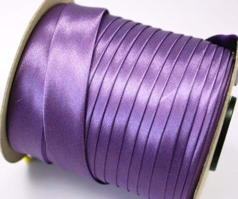 Bild von Einfassband aus Polyester, 20mm breit, Farbe: lila - 10m