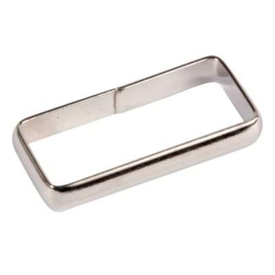 Bild von Schlaufe / Gurtbandschlaufe aus Stahl, für 40mm Gurtband - 10 Stück