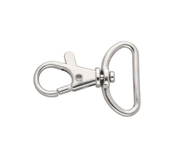 Bild von 1" Karabinerhaken aus Zinkdruckguss, für 25mm Gurtband - 50 Stück