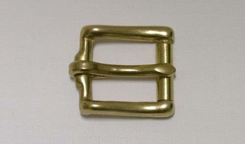 Bild von Rollschnalle aus Messing, für 20mm breites Gurtband