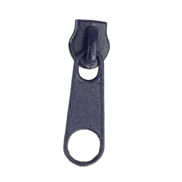 Bild von Zipper fuer 3mm Reißverschluesse, Farbe: dunkelblau - 10 Stueck