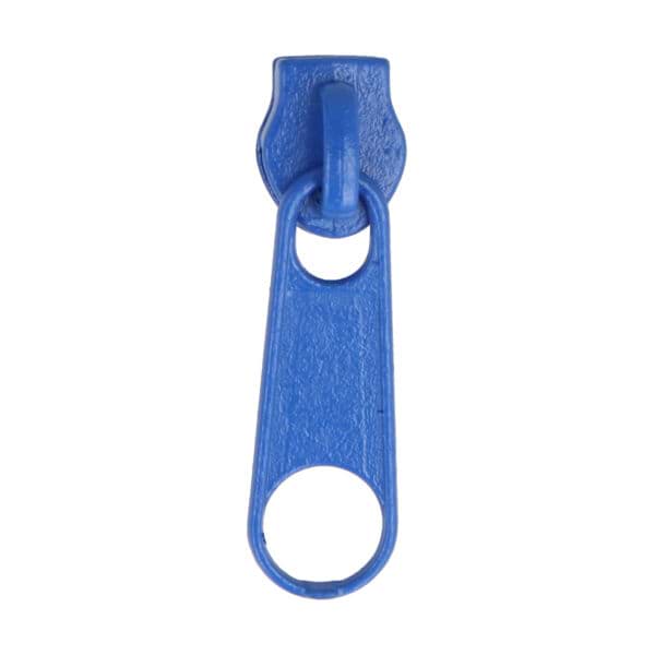 Bild von Zipper fuer 3mm Reißverschluesse, Farbe: blau - 10 Stück
