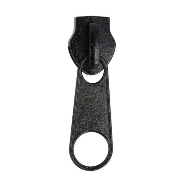 Bild von Zipper für 10mm Reißverschlüsse, Farbe: schwarz, 10 Stück