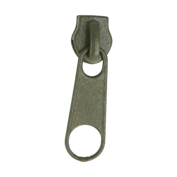 Bild von Zipper für 5mm Reißverschlüsse, Farbe: Khaki - 10 Stück